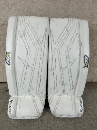 Junior 27"+1 Junior Brian's Iconik X Goalie Leg Pads (Used)