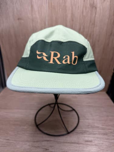 Rab Momentum 5-Panel Cap Hat Breathable Colorblock Blue OS