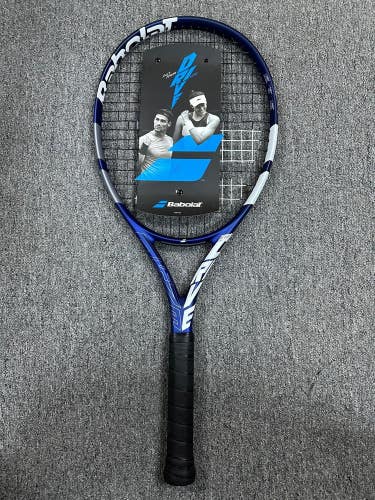 Babolat EVO Drive 115 Tennis Racquet Grip size  (4 3/8) Blue 16x17