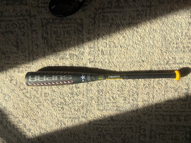 2027 Louisville Slugger Supra Composite USSSA Certified Bat (-10) 17 oz 27" (Used)