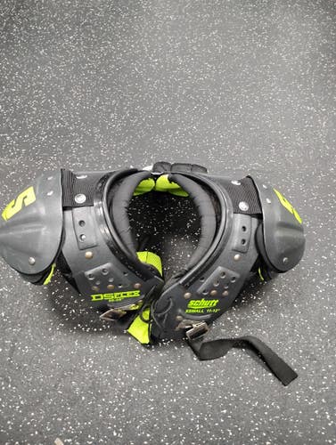 Used Schutt DSFLEX FB Shoulder Pads Black XS 11849-S000045019
