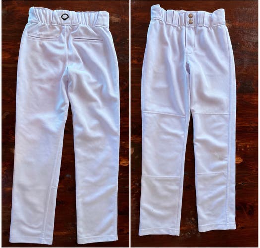 White Medium Youth EvoShield Pants