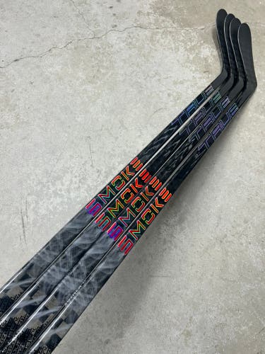 4 PACK 80 Flex P28 True Hzrdus Smoke Senior Left Hand Hockey Stick Pro Stock (New)