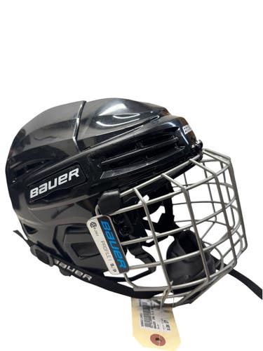 USED BAUER IMS 5.0 HOCKEY HELMET CAGE COMBO SMALL 11835-S000213453