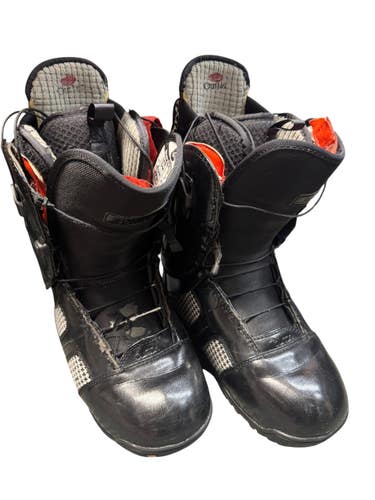 Used Burton SUPREME Womens Snowboard Boots Black Senior 9 11835-S000213185