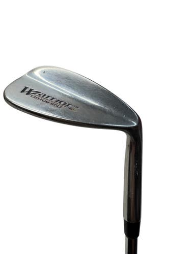 Used Warrior CUSTOM GOLF Golf Wedge Mens RH Silver 60 Degree 11835-S000211505