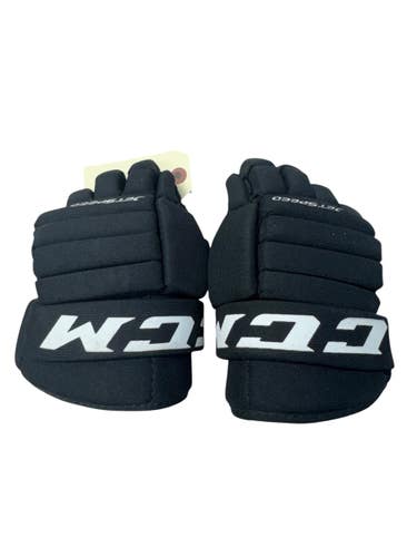 Used CCM FT455 Youth Gloves Black 8" 11835-S000213057