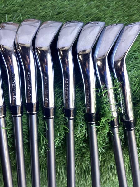 Callaway Paradym X Forged 455 Iron Set 4-PW, AW HZRDUS 5.5 Regular