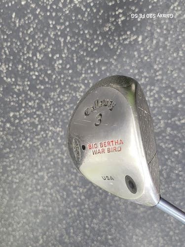 Used Callaway BIG BERTHA WAR BIRD Mens Fairway Wood RH 3 Wood 11849-S000044908