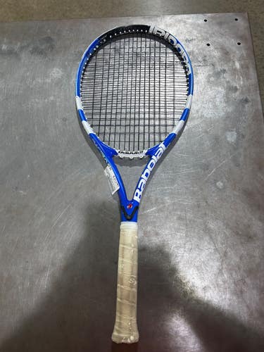 Used Babolat WILSON BABOLAT PURE DRIVE LITE Adult Tennis Racquet Royal Blue 4 3/8" 11605-S000227273