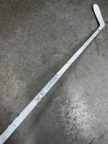 65 Flex P28 +1/4 Intermediate CCM XF Ghost Pro Left Hand Hockey Stick (Used) Pro Stock