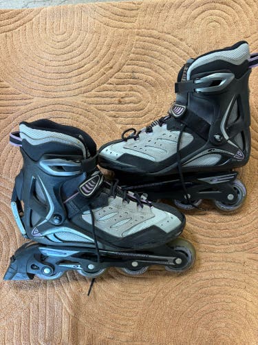 Senior Women’s Rollerblade Zetrablade Inline Skates | Size 9 (Used)