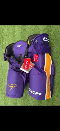 Purple Senior Small CCM Tacks 95C Hockey Pants Pro Stock (New)