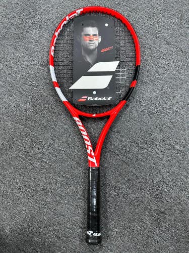 Babolat Boost S Tennis Racquet Grip size (4 1/4) Red/Black/White