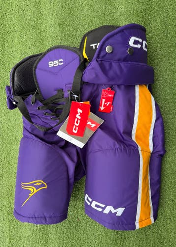 Purple Senior Small CCM Tacks 95C Hockey Pants Pro Stock (New)