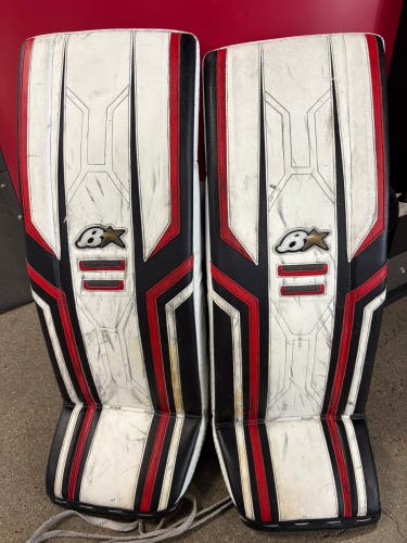 31+1" Intermediate Brian's Optik X3 Goalie Leg Pads (Used)