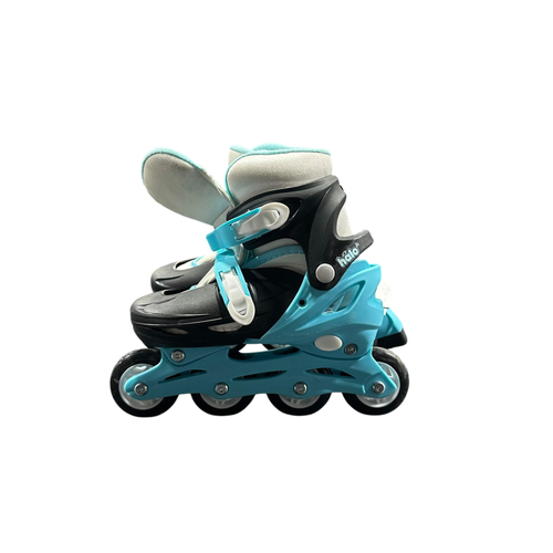 Used HALO ADJ 3-6 Child Rec Fitness Skates Sky Blue Adjustable 11375-S000383076
