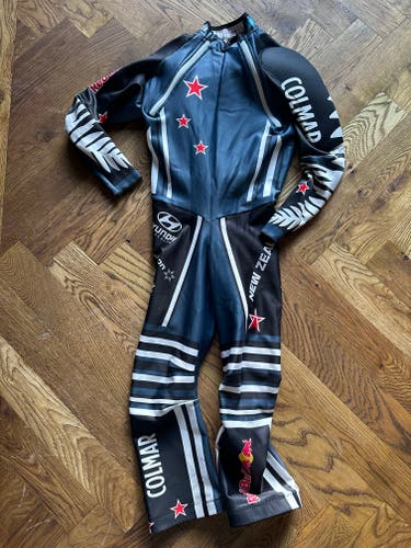 Alice Robinson New Zealand Red Bull Ski Race Suit - Colmar