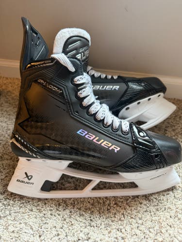 2024 Bauer Supreme Shadow Hockey Skates Narrow Width 10 (Used)