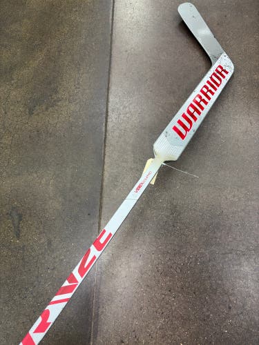 Intermediate Warrior Ritual V2E Goalie Stick Regular 23" Paddle (Used)