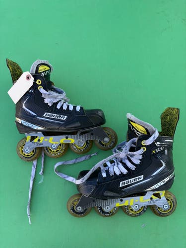 Junior Bauer Vapor X3.5 Inline Skates Regular Width Size 3.5