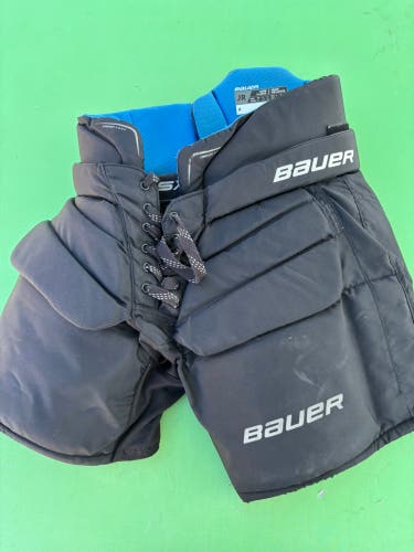 Black Junior Large/Extra Large Bauer GSX Hockey Goalie Pants