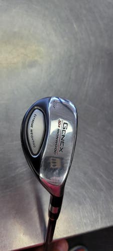 Used Nickent GENEX 3DX IRONWOOD 2/17 Mens Hybrid Club RH 2 Hybrid 11497-S000162152