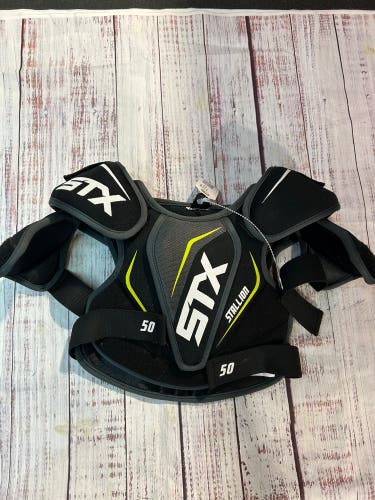 Small Youth STX Stallion 50 Shoulder Pads (Used)