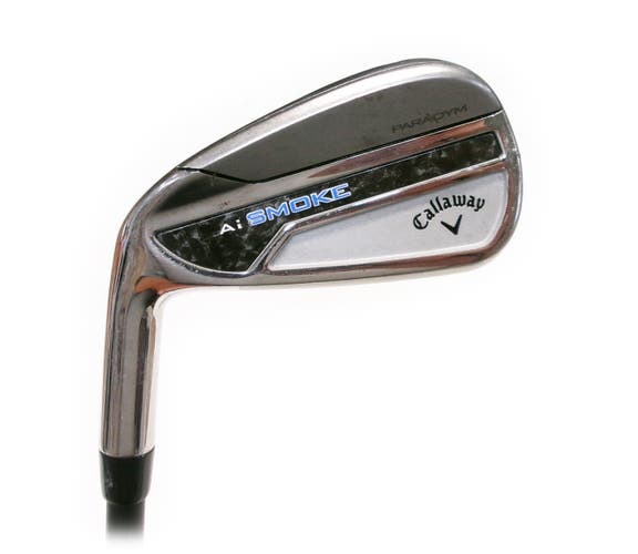 LH Callaway Paradym Ai Smoke 4 Iron Graphite Cypher Fifty 5.0 Senior Flex