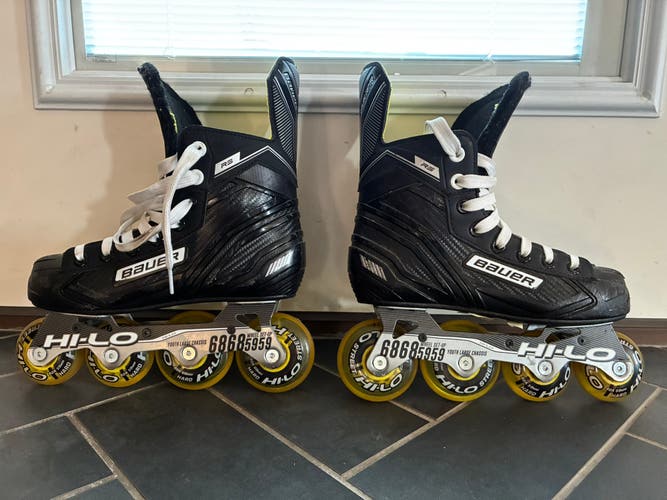 Bauer RS Inline Skates Regular Width Size 2 (Used)