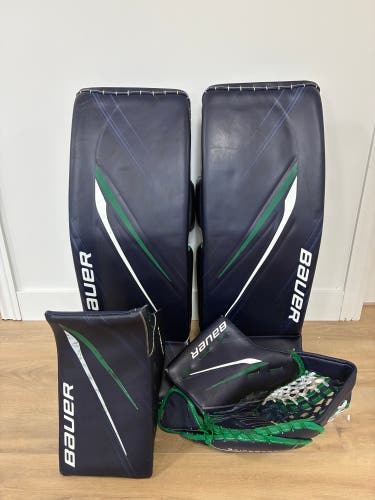 34" 2024 Bauer Hyperlite 2 Regular Goalie Full Set (Used)