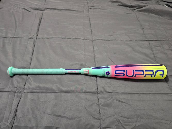 2026 Louisville Slugger Supra Composite USSSA Certified Bat (-10) 18 oz 28" (Used)