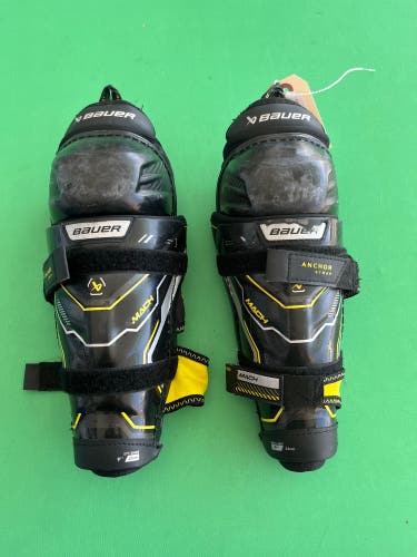 Junior Bauer Supreme Mach Shin Pads 9" (Used)