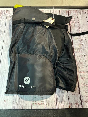 Black Junior Large Pure Hockey Hockey Pants (Used)