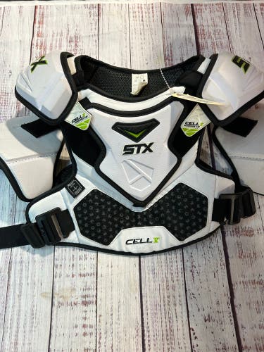 Large Adult STX Cell V Shoulder Pads (Used)