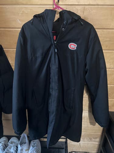 Black Women's 2 Large CCM Jacket (Used) 1 Extra Large (used)