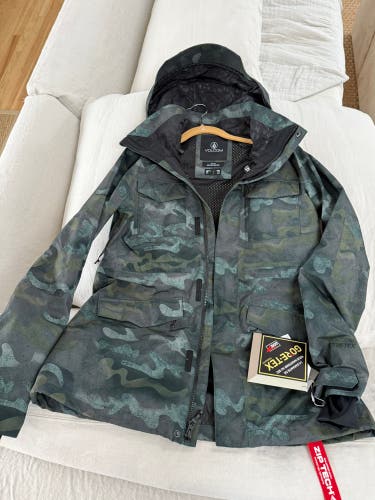 Green Women's Adult Medium Volcom Jacket (New)
