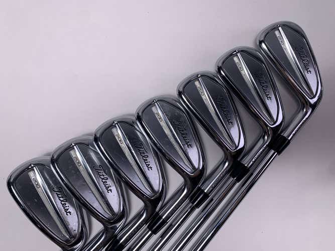 Titleist T200 2023 Iron Set 5-PW+GW True Temper AMT S300 Black Stiff RH