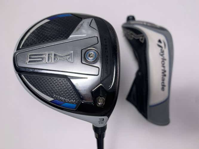 TaylorMade SIM Ti 3 Fairway Wood 15* Mitsubishi Diamana Dialead Limited Stiff RH