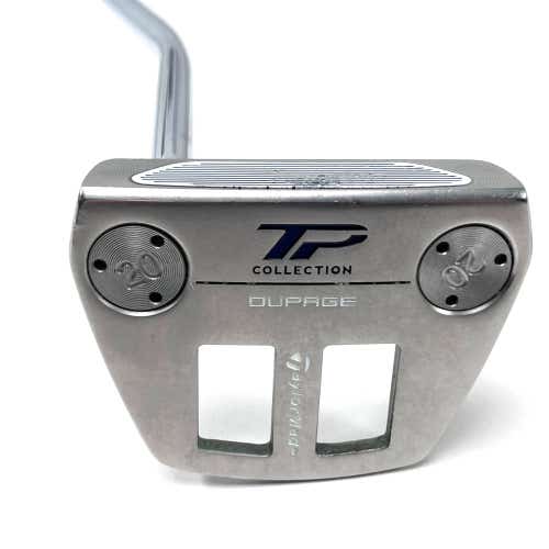 LEFTY TaylorMade TP Hydroblast DuPage Putter 34" SuperStroke Pistol GT 1.0 LH