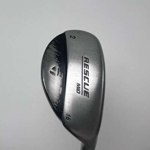 TaylorMade Rescue Mid 2 Hybrid 16* Stiff Graphite Mens RH