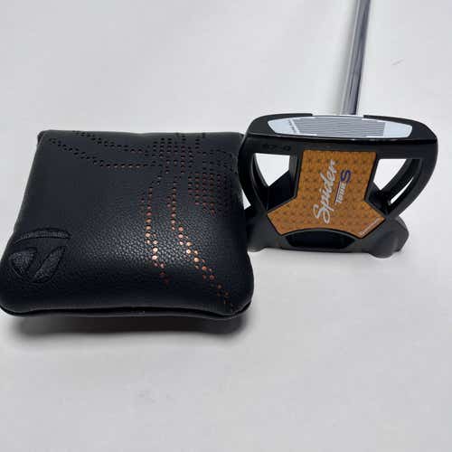 TaylorMade Spider Tour S Black Long Broomstick Putter 46" Mens RH HC