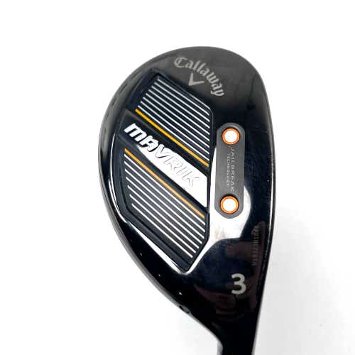 Callaway Mavrik 3 Hybrid 18* Project X Catalyst 5.5 65g Regular Graphite Mens RH