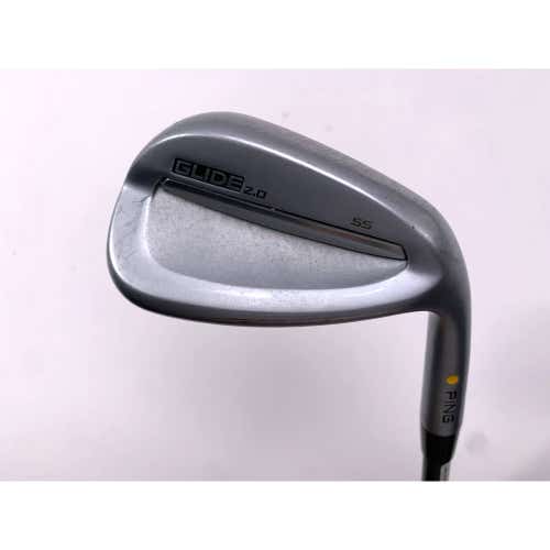 Ping Glide 2.0 Gap Wedge GW 50* 12 Bounce Gold Dot 4* Flat CFS 70 70g Regular RH