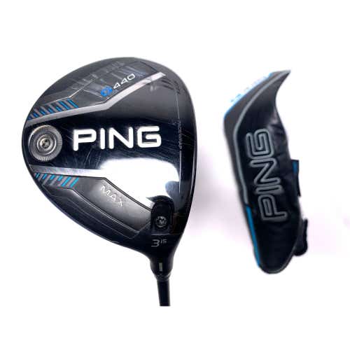 Ping G440 MAX 3 Fairway Wood 15* Alta CB 65g Stiff Graphite Mens RH HC