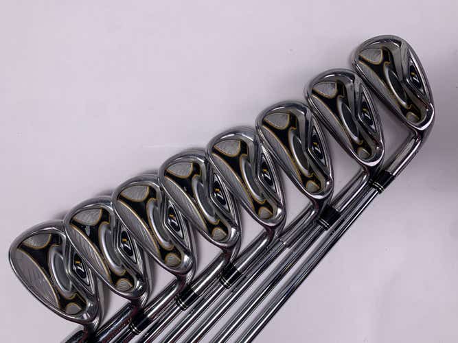 TaylorMade R7 Iron Set 4-PW+SW T-Step 90 90g Stiff Steel Mens RH