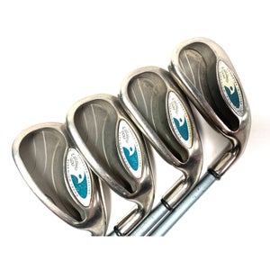 Callaway Hawkeye Iron Set 6-9 Hawk Eye Gems Ladies RH Undersize Grips