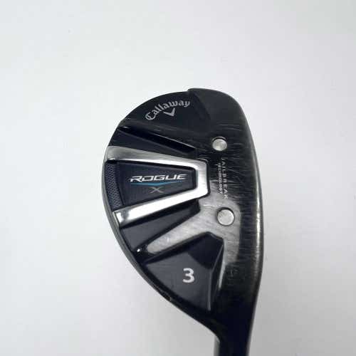 Callaway Rogue X 3 Hybrid 18* Aldila Synergy 60g Regular Graphite Mens RH