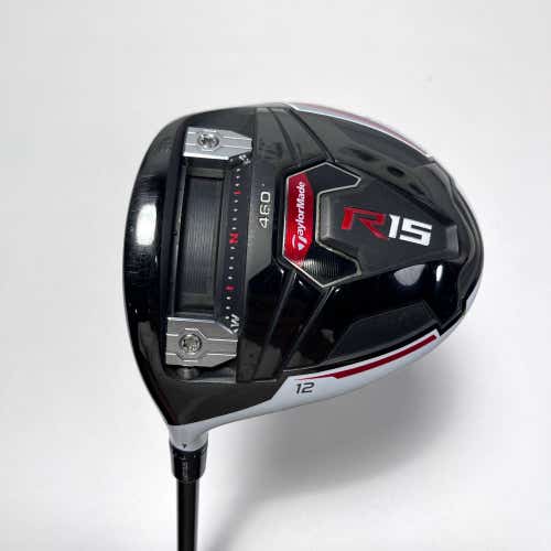 LEFTY TaylorMade R15 Driver 12* Fujikura Speeder 57 Evolution Regular LH