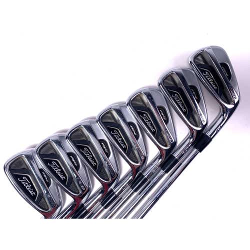 Titleist 712 AP2 Iron Set 3-9 True Temper XP 95 S300 Stiff Steel Mens RH -1''